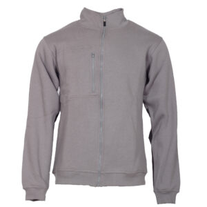 Gilet col montant zippé