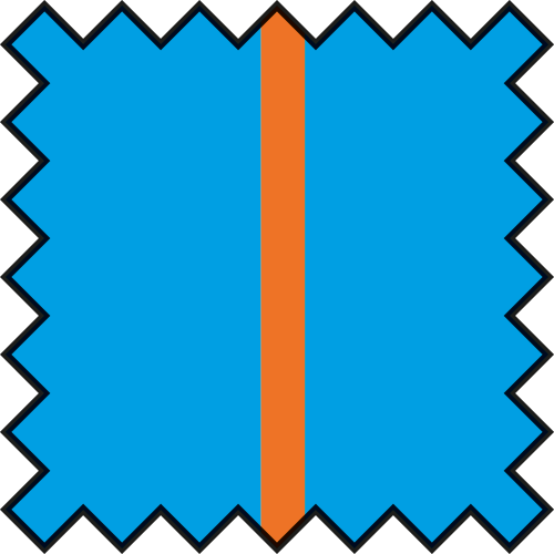 Bleu - Orange