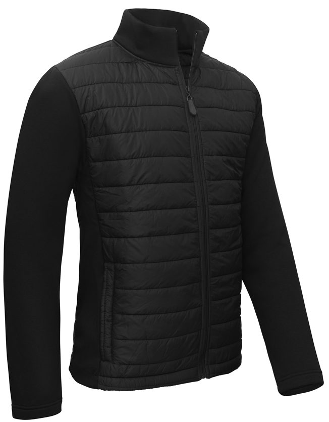 Blouson zippé col montant