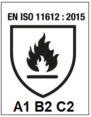 EN ISO 11612 : 2015 A1 B2 C2