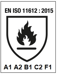 EN ISO 11612 : 2015 A1 A2 B1 C2 F1