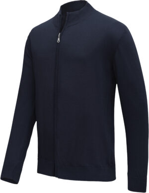 Gilet zippé col montant maille légère