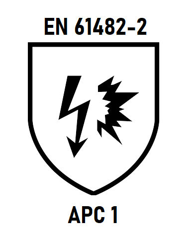EN 61482-2 : 2020 APC1