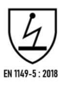 EN 1149-5 : 2018 = Antistatique