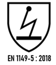 EN 1149-5 : 2018 = Antistatique