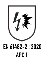 EN 61482-2 : 2020 APC 1