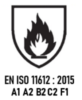 EN ISO 11612 A1 A2 B2 C2 F1