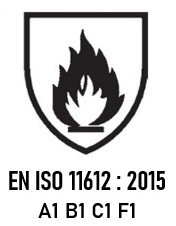 EN ISO 11612 : 2015 A1 B1 C1 F1